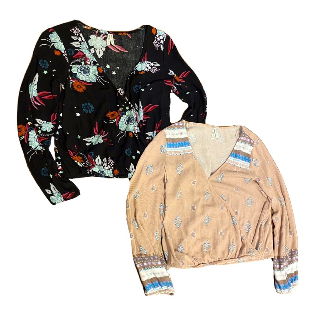Set of 2 boho tops